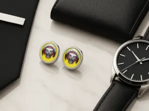 Jaguar Boutons de Manchette Homme Personnalisés Racing Premium